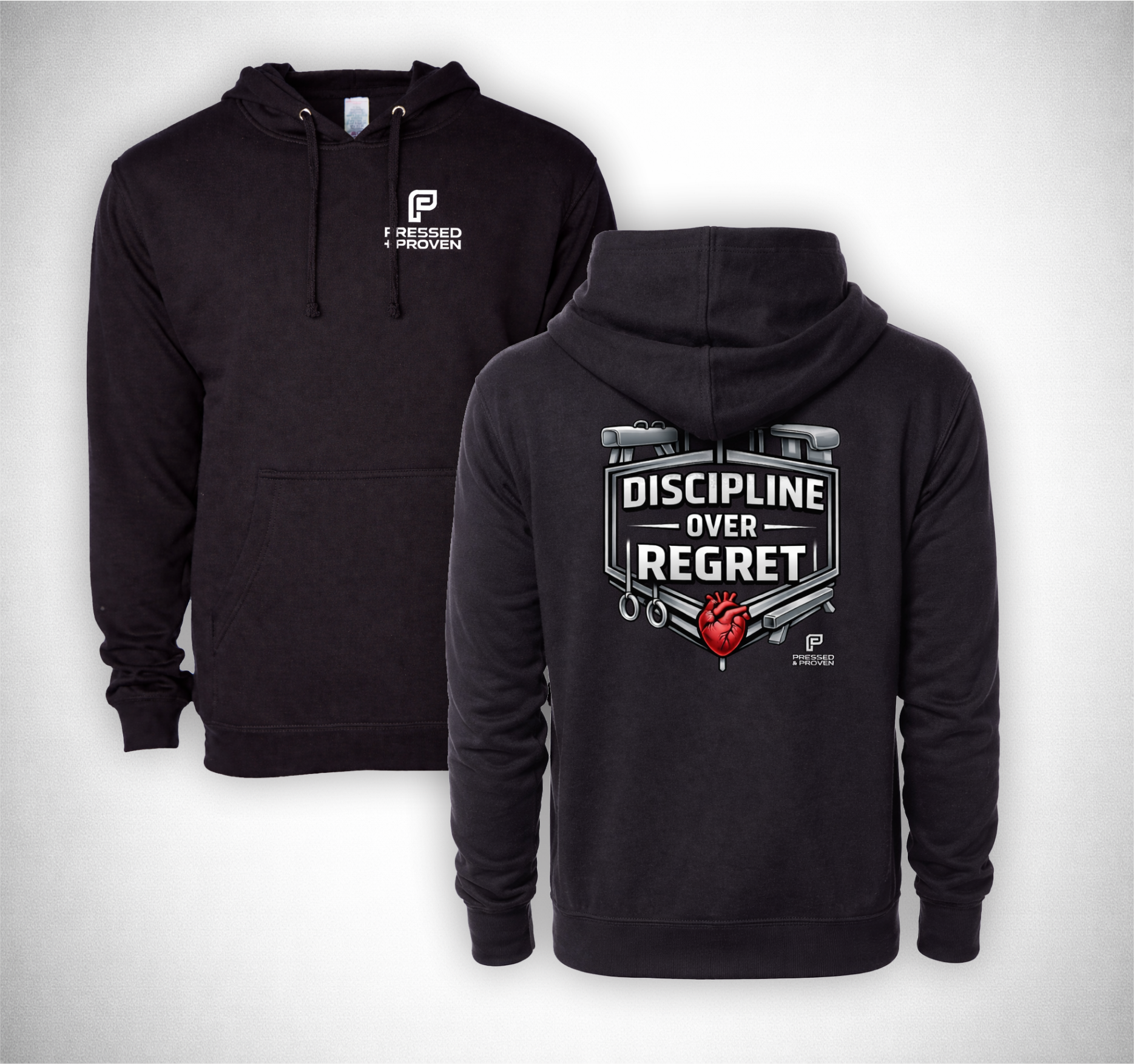 Discipline Over Regret - Gymnast Edition - Adult Hoodie