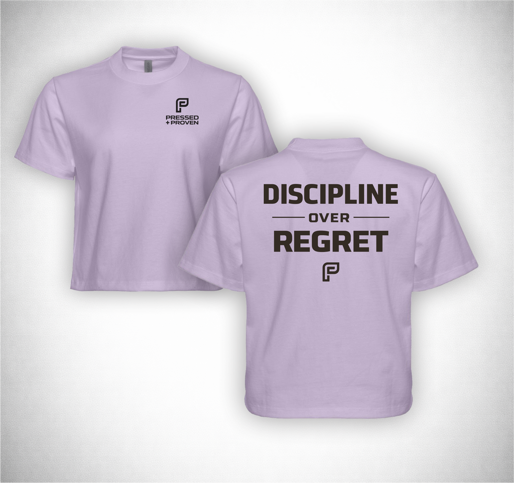 Pressed + Proven Short Sleeve Crop Logo Tee